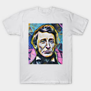 Henry David Thoreau Portrait | Henry David Thoreau Artwork 3 T-Shirt